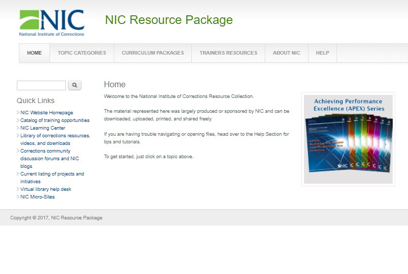 NIC Resource Package