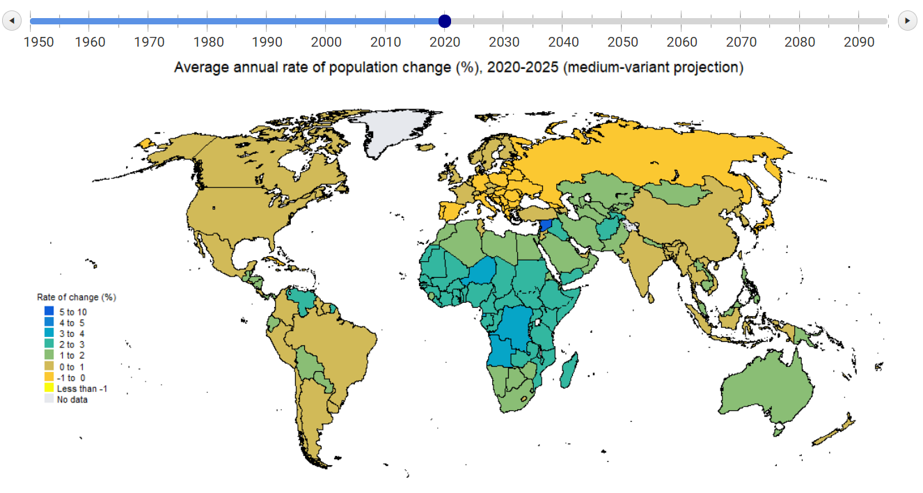 Прирост населения в 2023 году. Рождаемость в мире карта 2020. Коэффициент рождаемости в мире карта.