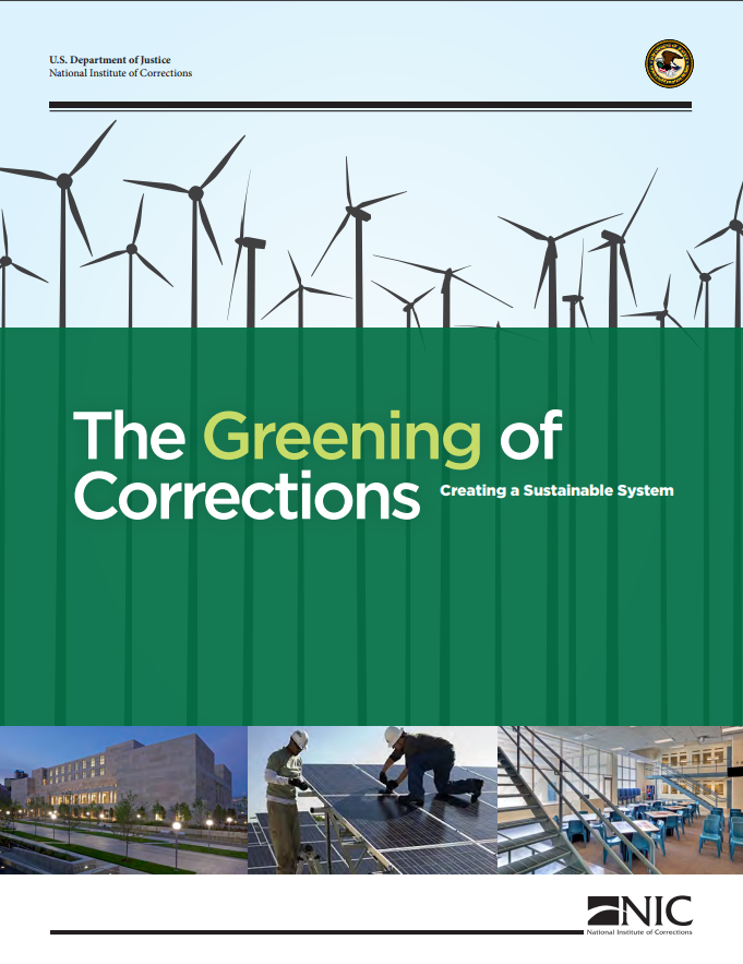 Read the Greening of Corrections Document